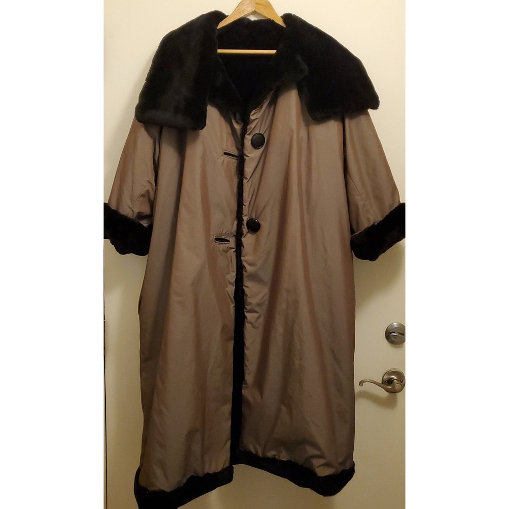Vintage~New~J. Percy/Marvin Richards Luxury Coat 50" Chest~46" Length~3/4 Sleeve